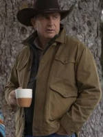 Kevin Costner John Dutton Yellowstone Brown Jacket
