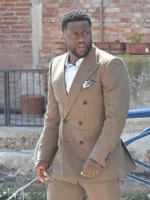 Kevin Hart Lift Brown Blazer Jacket
