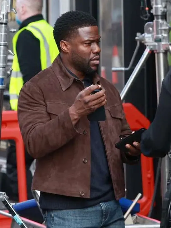 Lift 2024 Kevin Hart Brown Leather Jacket Lift 2024 Kevin Hart Brown Leather Jacket
