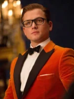 Taron Egerton Kingsman Golden Circle Black Tuxedo
