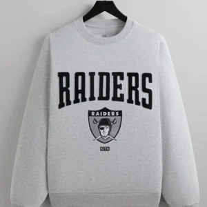 Kith Raiders Nelson Crewneck Grey Sweatshirts