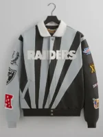 Kith x Jeff Hamilton Raiders Leather Varsity Jacket
