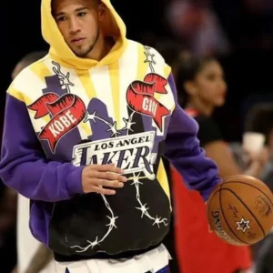 Devin Booker Lakers Kobe Purple Hoodie