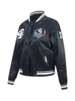 LMB Oaxaca Warriors Cropped Satin Jacket