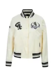 LMB Oaxaca Warriors Cropped Varsity Jacket