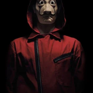 Dali Money Heist La Casa De Papel Red Jumpsuit