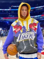 Devin Booker Lakers Kobe Purple Hoodie