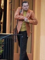 Leonardo DiCaprio Once Upon a Time in Hollywood Brown Jacket