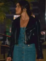 Puppy Love Lucy Hale Black Leather Jacket