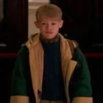 Macaulay Culkin Home Alone Green Wool Duffle Coat - Image 2