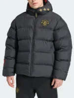 Manchester United Cultural Story Black Puffer Jacket