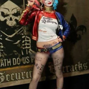 Harley Quinn Suicide Squad Red Jacket