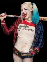 Harley Quinn Suicide Squad Red Jacket