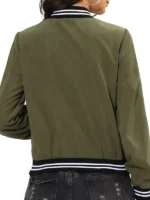 Dominique Perry Green Bomber Jacket 2025 Movie