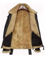 Men Pilot B3 Flight Aviator Shearling Jacket - Image 2