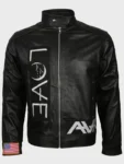 Mens Black Café Racer Leather Jacket