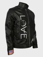 Mens Black Café Racer Leather Jacket