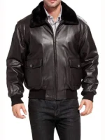 U.S Navy G-1 Military Flight Bomber Jacket