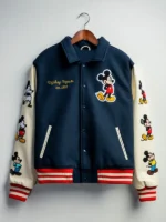 Mickey Mouse Est.1928 Wool Varsity Jacket