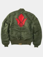 Mikazuki Augus Gundam Green MA-1 Bomber Jacket