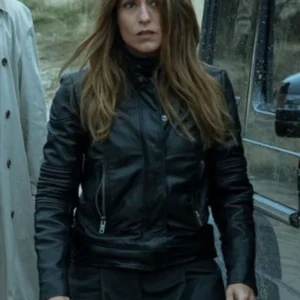 Itziar Ituno Money Heist Black Leather Jacket