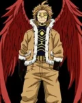 Hawks My Hero Academia Shearling Jacket
