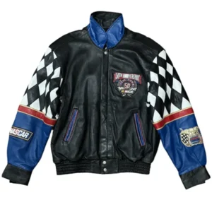 NASCAR 50th Anniversary Racing Leather Jacket