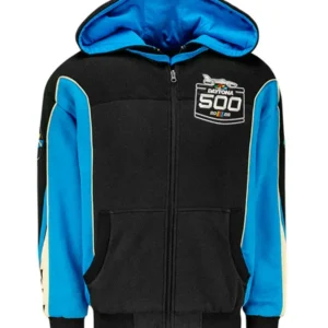 Daytona 500 NASCAR Black & Blue Hooded Jacket 2026
