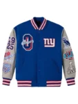 NFL New York Giants Blue Varsity Jacket