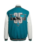 San Jose Sharks 35th Anniversary Wool Varsity Jacket