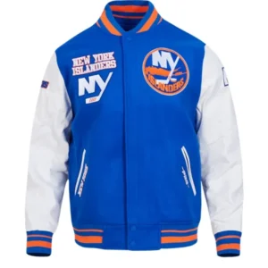 New York Islanders Wool Varsity Jacket 2025