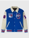 New York Rangers Blue Varsity Jacket NHL 2025