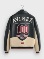 NHL New York Rangers Blue Leather Bomber Jacket