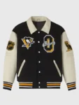 Pittsburgh Penguins Unisex Black Varsity Jacket