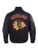 NHL Chicago Blackhawks Wool Varsity Jacket