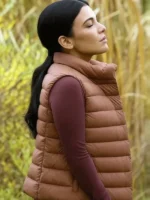 Jackie Howard Brown Puffer Vest Walter Boys