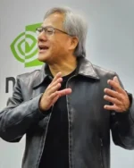 Nvidia CEO Jensen Huang Leather Jacket
