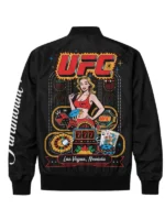 UFC 324 Old Vegas Paramount Black Unisex Jacket