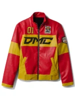 One Piece Monkey D. Luffy Red Leather Jacket