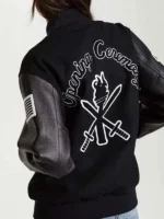 OC Letterman Black Varsity Jacket
