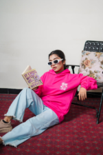 Oversized-Grow-with-Flow-Pink-Hoodie