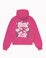 Oversized-Growth-Flow-Women's-pink-Hoodie