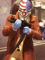 Nathan Steele Payday 3 Costume Leather Coat