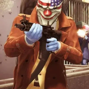 Nathan Steele Payday 3 Costume Leather Coat