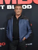 Sylvester Stallone Rambo Last Blood Premiere Leather Jacket