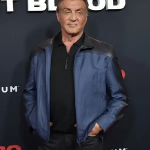 Sylvester Stallone Rambo Last Blood Premiere Leather Jacket