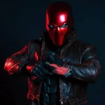 Men’s Red Hood Jacket