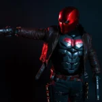 Men’s Red Hood Jacket