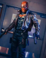 Men’s Red Hood Jacket