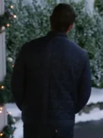 Robert Buckley Ted Cooper Blue Quilted Jacket 2025
